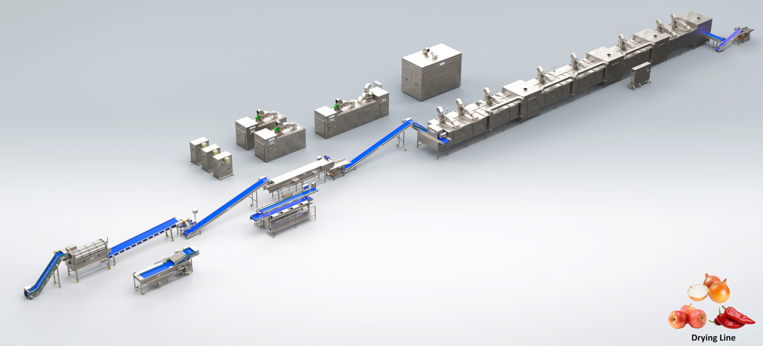 Vegetable and Fruit Drying Line – Hadi Pack